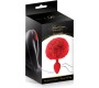 Sweet Caress RED POMPOM SILICONE PLUG