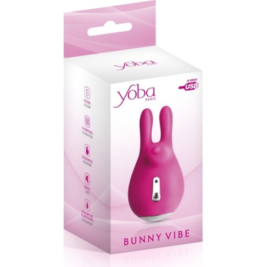 Yoba USB SILIKONA BUNNY KLITORA STIMULATORS