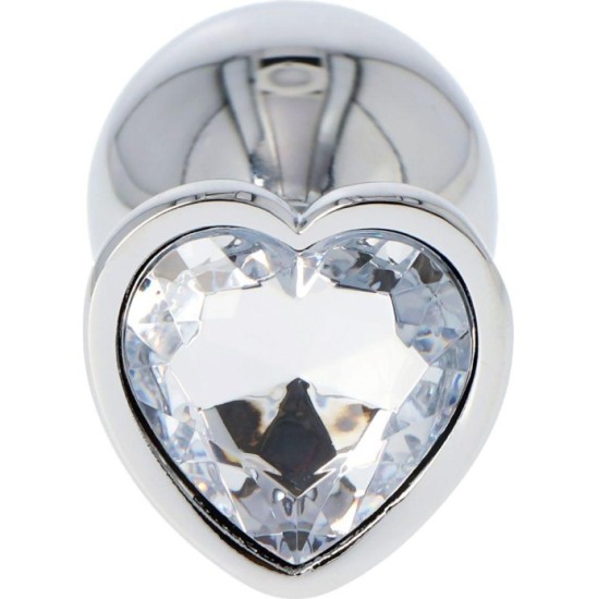 Fetish Arts CLEAR HEART PLUG M