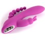 Vscnovelty TRIPLE PLEASURE PURPLE VIBRATOR