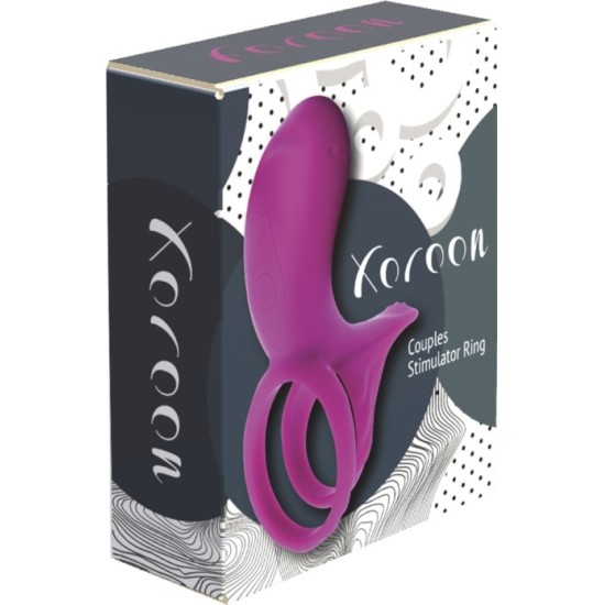 Toy Joy SILICONE VIBRATING RING W/ FUCHSIA USB CONTROL