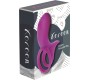 Toy Joy SILICONE VIBRATING RING W/ FUCHSIA USB CONTROL