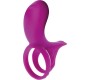 Toy Joy SILICONE VIBRATING RING W/ FUCHSIA USB CONTROL