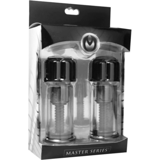 Xr - Masterseries 2 X BLACK MAXXX NIPPLE SUCERS