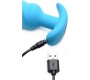 Xr - Bang! VIBRATED ANAL TORNADO SILICONE USB W/ BLUE CONTROL