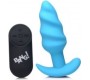 Xr - Bang! VIBRATED ANAL TORNADO SILICONE USB W/ BLUE CONTROL