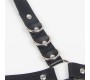 Subblime Fetish SUBBLIME - GARTER HARNESS WITH RINGS ONE SIZE