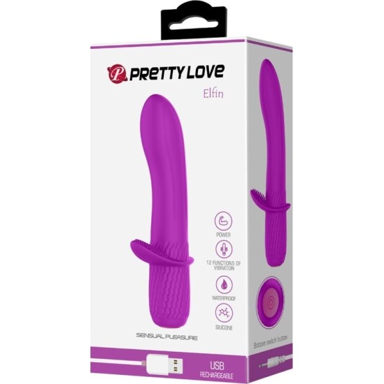 Pretty Love Flirtation PRETTY LOVE - TROY PURPLE PARKARJAMAS VIBRATORIAUS