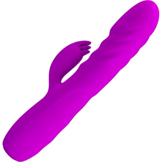 Pretty Love Flirtation PRETTY LOVE - MELANIE PURPLE RECHARGEABLE RABBIT VIBRATOR