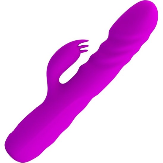 Pretty Love Flirtation PRETTY LOVE - MELANIE PURPLE RECHARGEABLE RABBIT VIBRATOR