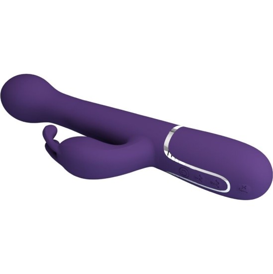 Pretty Love Flirtation PRETTY LOVE – DEJON RABBIT VIBRATOR 3 IN 1 DAUGIAFUNKCIJA PURPLE