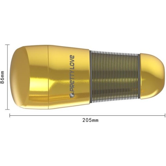 Prettylove Мастурбатор Китти Золотая Вагина