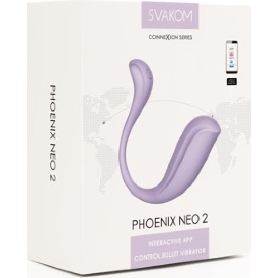 Svakom Phoenix Neo 2 Pastel Ceriņi