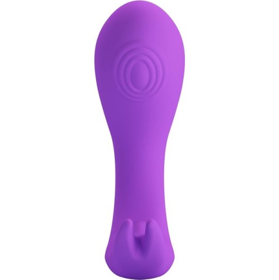 Prettylove Idabelle Stimulator with Vibration and Pulsation Remote Control