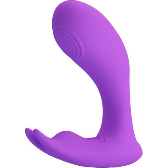 Prettylove Idabelle Stimulator with Vibration and Pulsation Remote Control