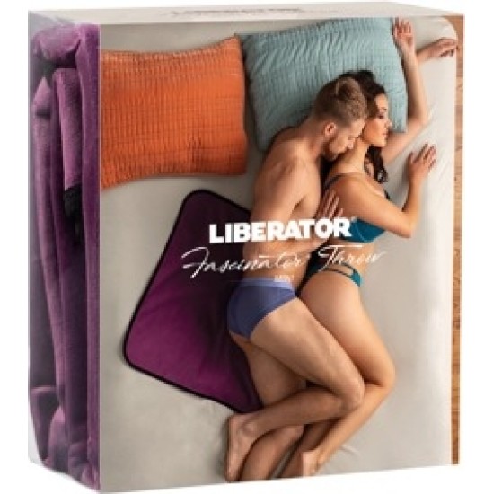 Liberator „Fascinator Throw Mini Purple“.