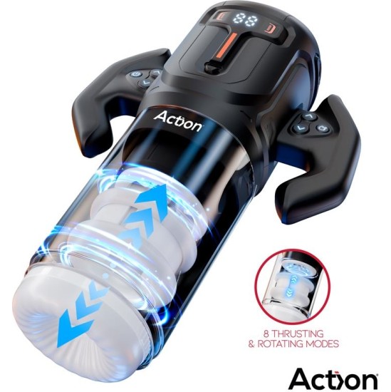 Action Zyon Advance Automatic Thrusting and Rotating Masturbator