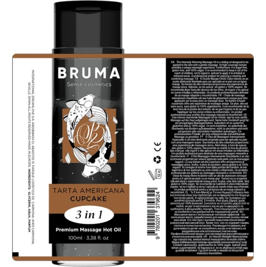 Bruma PREMIUM MASĀŽAS KARSTĀ EĻĻAS KŪĶIS 3 IN 1 - 100 ML