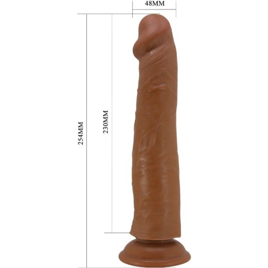 Pretty Love SHARIFE REALISTIC DILDO 25 CM BRŪNA