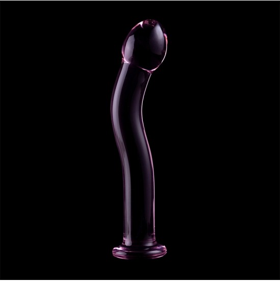 Nebula Series By Ibiza MODELIS 18 DILDO BOROSILIKĀTS STIKLS 18,5 X 3,5 CM ROZĀ