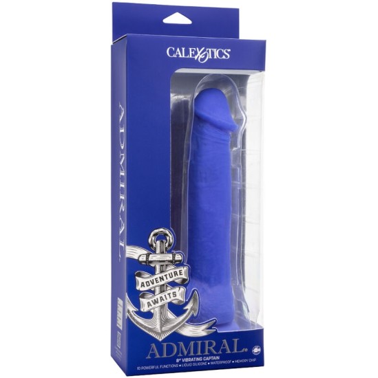 Admiral CAPTAIN REALISTIC DILDO VIBRATOR BLUE