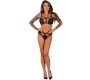 Livco Corsetti Sets LIVCO CORSETTI FASHION — NIKRITA LC 90647 BRA + BIKSES, BLACK S