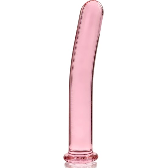 Nebula Series By Ibiza MODEL 8 DILDO BOROSILICATE GLASS 14.5 X 2 CM PINK