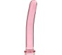Nebula Series By Ibiza MODEL 8 DILDO BOROSILICATE GLASS 14.5 X 2 CM PINK
