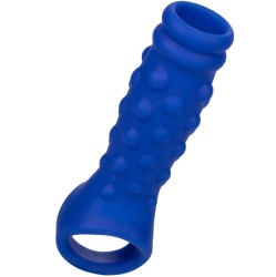Admiral BEADED PENIS COVER LIQUID SILICONE BLUE