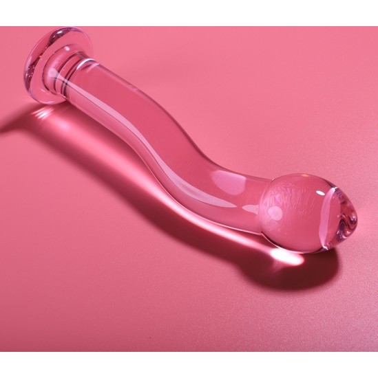 Nebula Series By Ibiza MODELIS 18 DILDO BOROSILIKĀTS STIKLS 18,5 X 3,5 CM ROZĀ