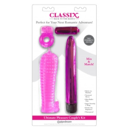 Classix Ultimate Pleasure Couples Kit Rozā