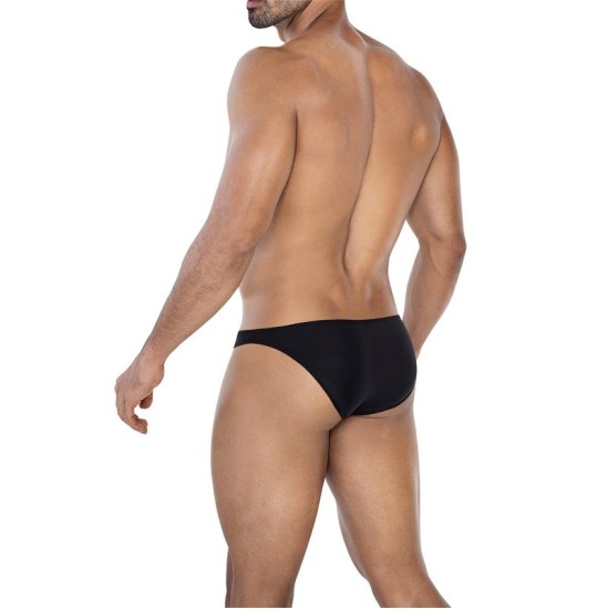 Cut4Men C4MSPXBUL01 Low Rise Bulge Brief Black