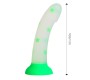 Dildox By Engily Ross Dildo que Brilla en la Oscuridad Confetti Star Silicona L?quida 17 cm