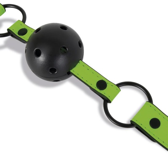 Intoyou Shining Line Glow in the Dark Hingav Ball Gag