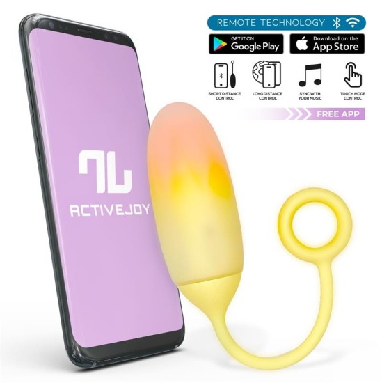 Intoyou App Series Vibrating Egg Huevo Double Layer Silicone Gradient