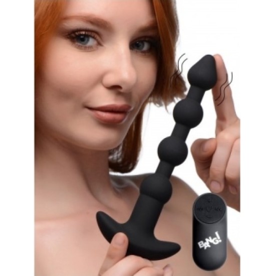 Xr - Bang! USB VIBRATING ANAL STRIP WITH BLACK CONTROL