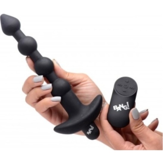 Xr - Bang! USB VIBRATING ANAL STRIP WITH BLACK CONTROL