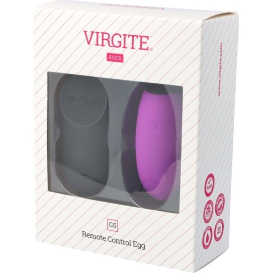 Virgite - Eggs G5 UZLĀDĒJAMA PURPURA VIBRĒJOŠA OLA