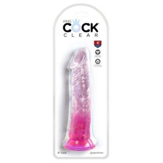 King Cock Clear 8 Розовый