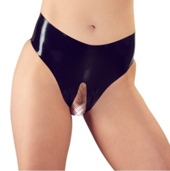 Late X Latex Briefs black S-L