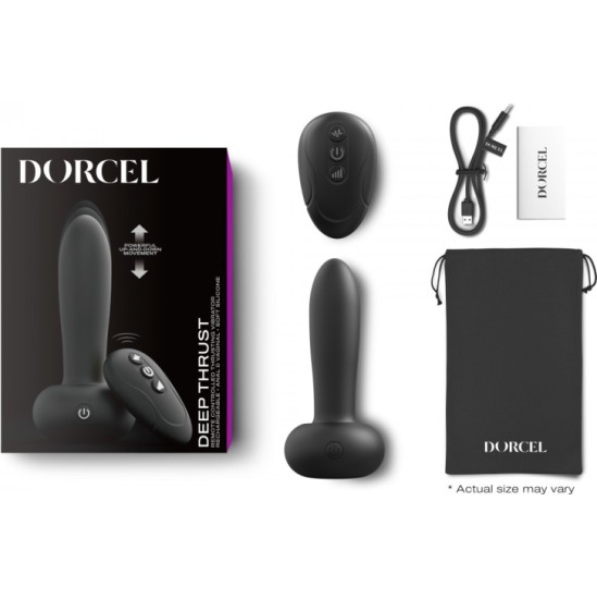 Dorcel VIBRATOR PLUG W/ DEEP THRUST CONTROL