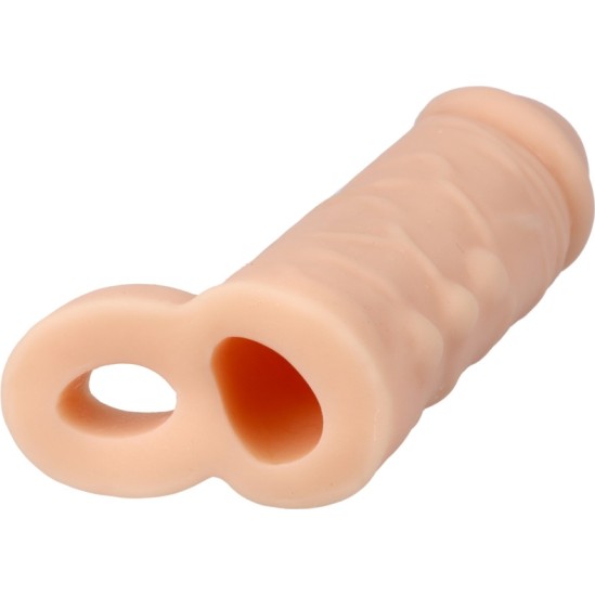 Virgite - Sleeves REALISTIC PENIS SHEATH S9 FLESH 16'4 CM