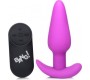 Xr - Bang! VIBRATED ANAL FORM T SILICONE USB W/ PURPLE REMOTE