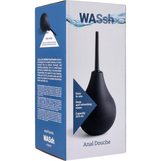 Virgite - Wassh BLACK ANAL CLEANING ENEMA 224 ML