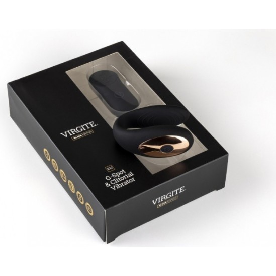 Virgite - Black Edition G-SPOT & CLITORIAL VIBRATOR E12 BLACK EDITION