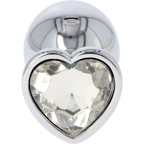 Fetish Arts CLEAR HEART PLUG L