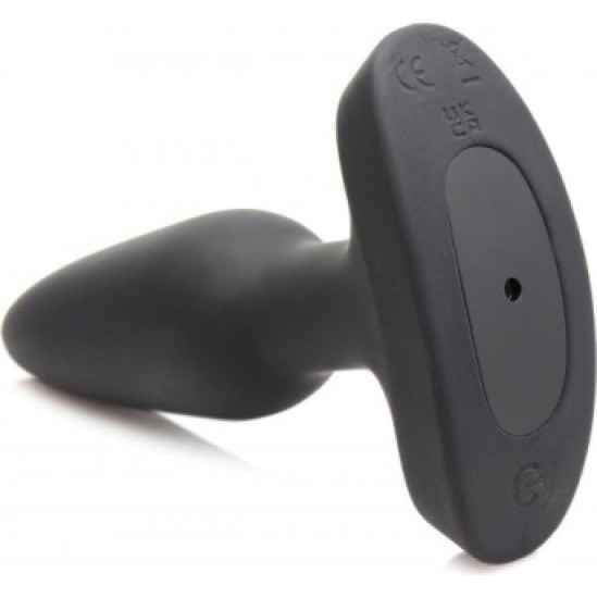 Xr - Booty Sparks SILICONE ANAL PLUG W/ LASER HEART S CONTROL