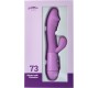 Pick&Love Nº 73 VIBRATORS AR STIMULĀTORU PURPURA