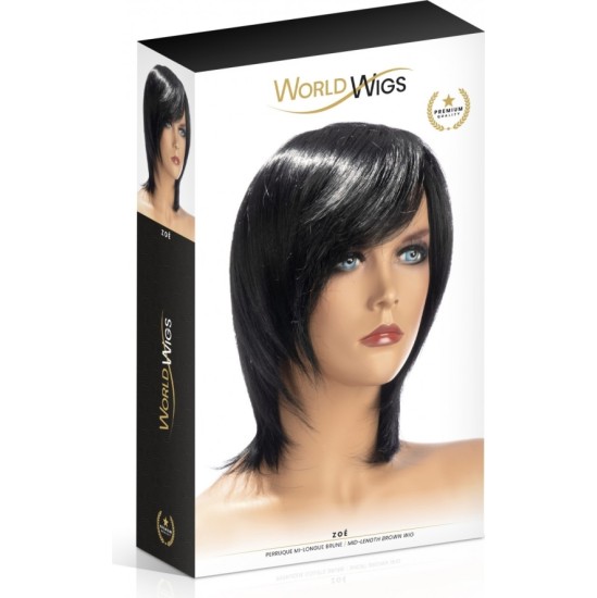 World Wigs ZOE GARA BRUNETES PARŪKA