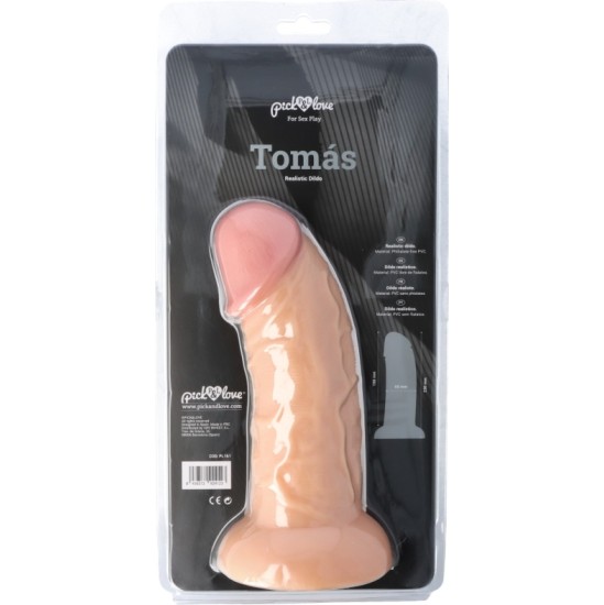 Pick&Love REĀLISTS PENIS TOMÁSS 23 CM